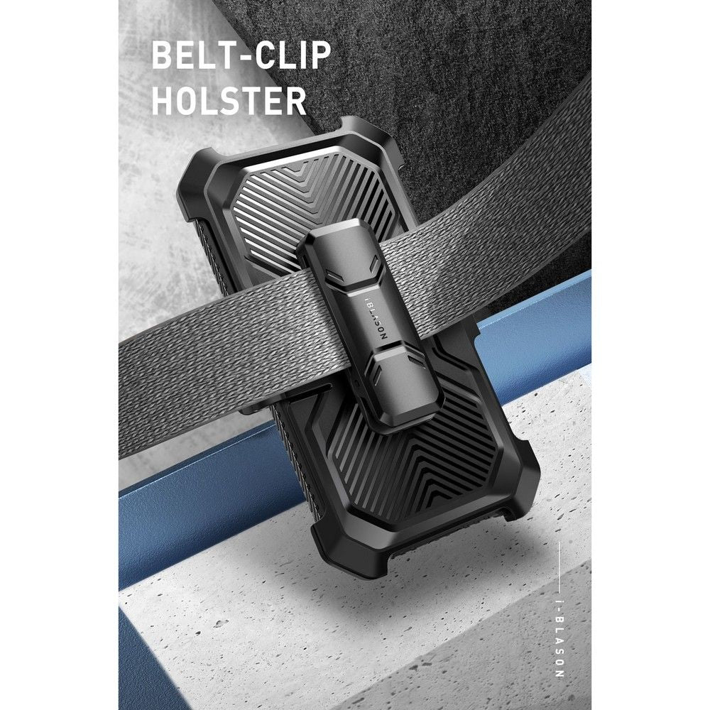 Supcase Samsung Galaxy S23 Armorbox 2 Σκληρή Θήκη με Προστασία Οθόνης και Stand - Black