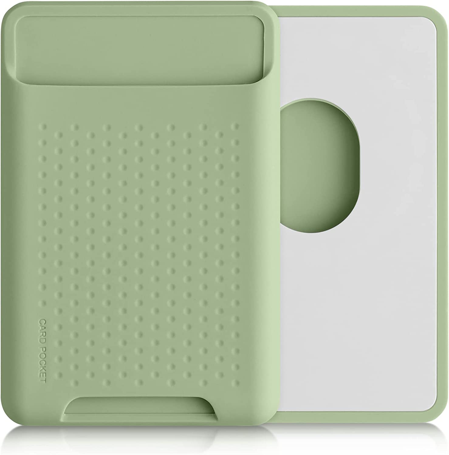 KW iPhone Μαγνητική Θήκη από Σιλικόνη για Πιστωτικές Κάρτες - Mint Matte - 58790.50