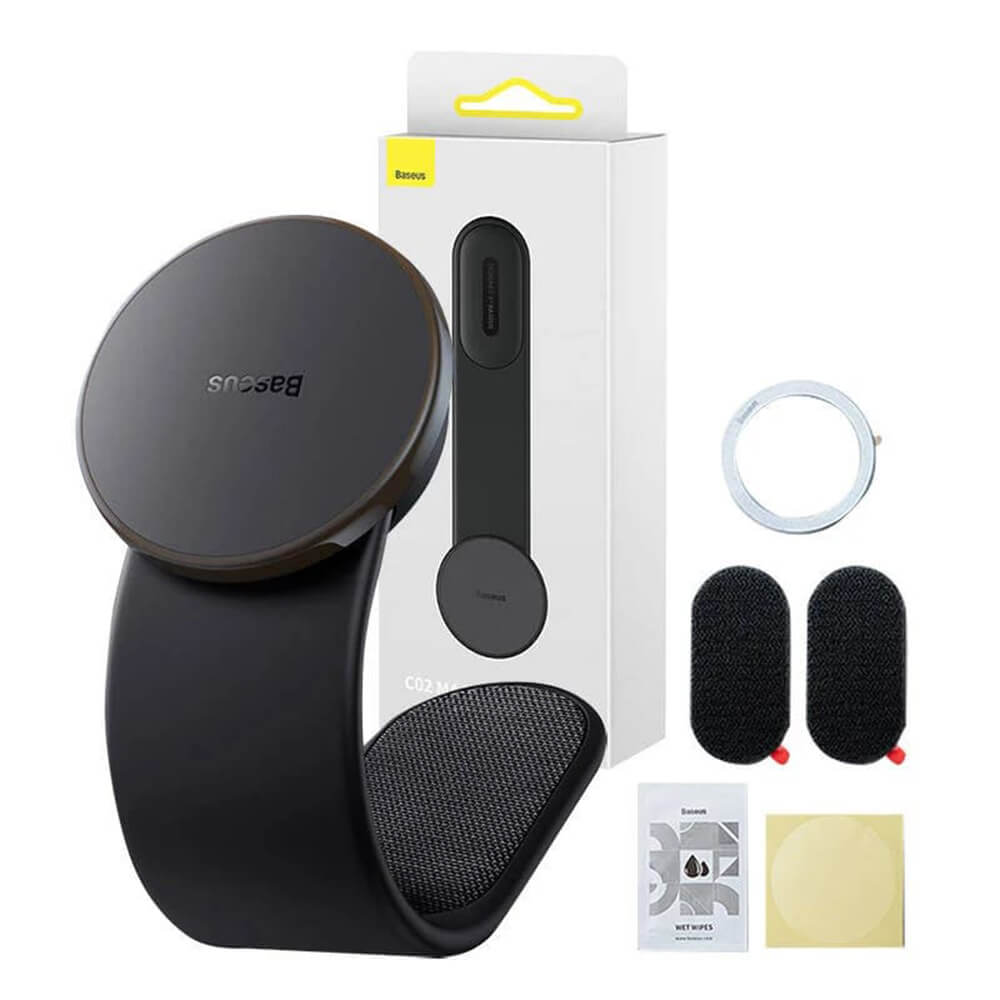 Baseus C02 Μαγνητική Βάση Αυτοκινήτου για το Ταμπλό - Cluster Black