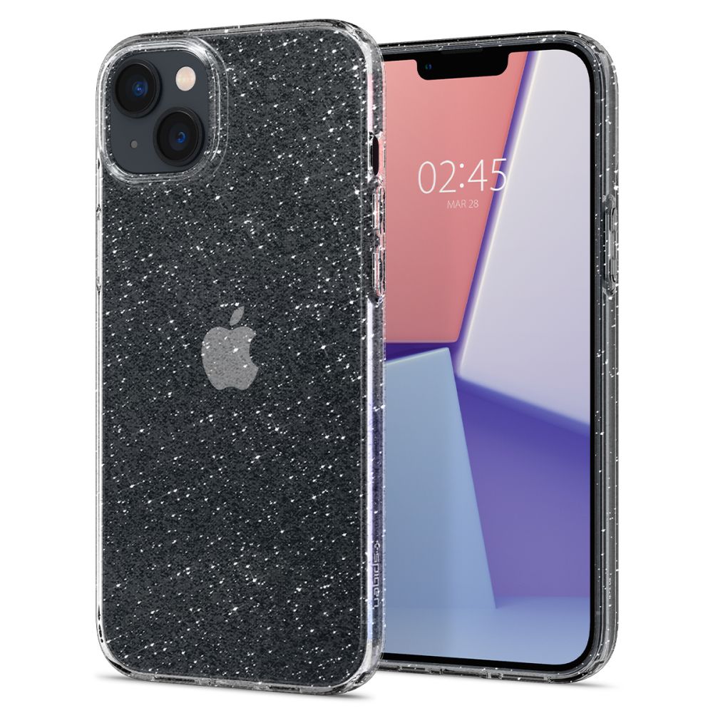 Spigen iPhone 14 Plus / iPhone 15 Plus Liquid Crystal Θήκη Σιλικόνης - Glitter Crystal