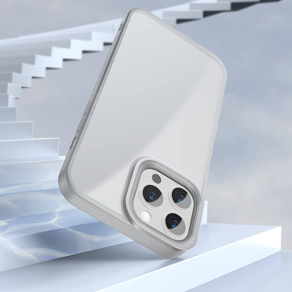 Baseus Crystal Hard Σκληρή Θήκη για iPhone 13 Pro - Grey - ARJT000413