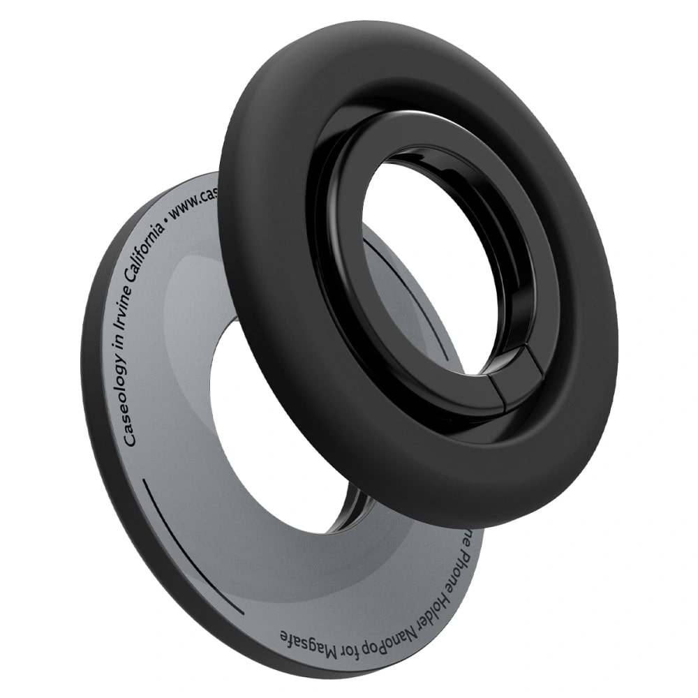 Spigen Nano Pop MagFit - MagSafe Δαχτυλίδι Συγκράτησης Κινητού - Βάση Στήριξης - Black Sesame