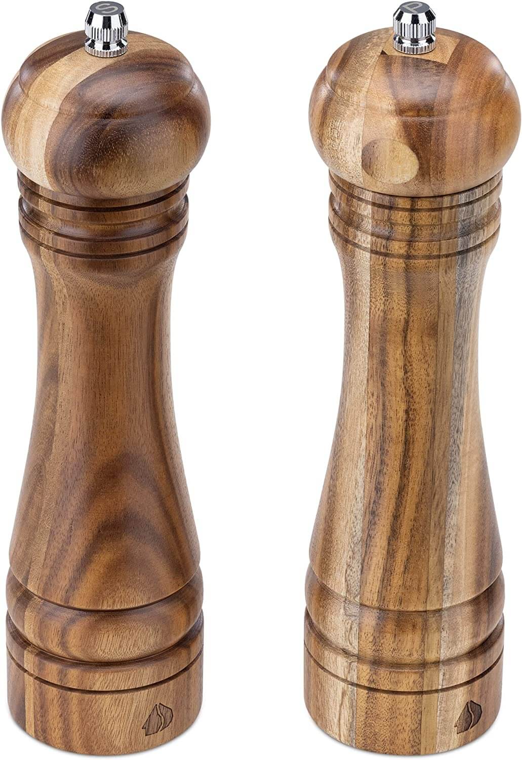 Navaris Σετ Μύλων Αλάτι και Πιπέρι - Acacia Wood - 60005.01