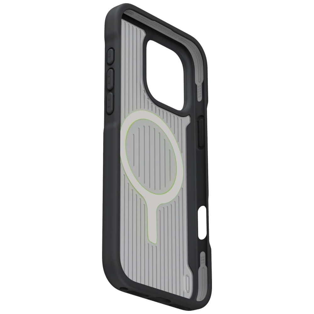 Uniq iPhone 16 Pro Combat Active MagClick Charging - Σκληρή Θήκη με Πλαίσιο Σιλικόνης και MagSafe - Black