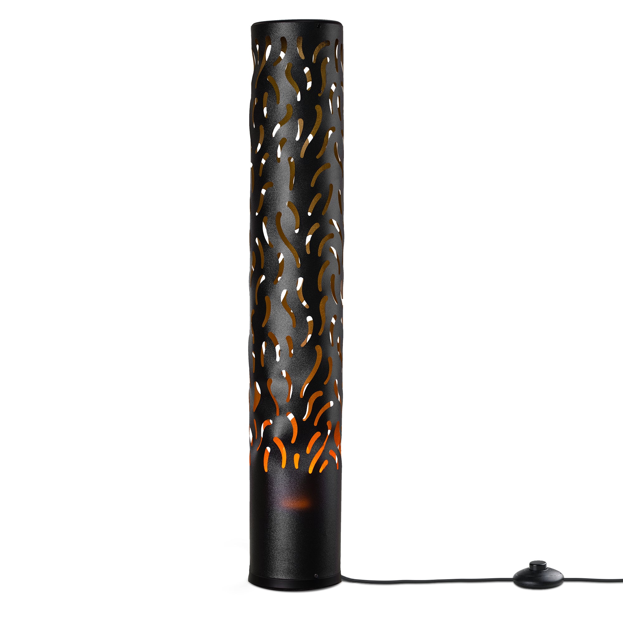 Navaris LED Floor Lamp Φωτιστικό Δαπέδου με Φωτισμό LED - Black - 49034.68