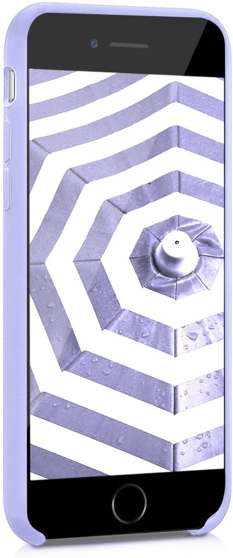 KW iPhone SE 2022 / SE 2020 / 7 / 8 Θήκη Σιλικόνης Rubber TPU - Lavender - 40225.108