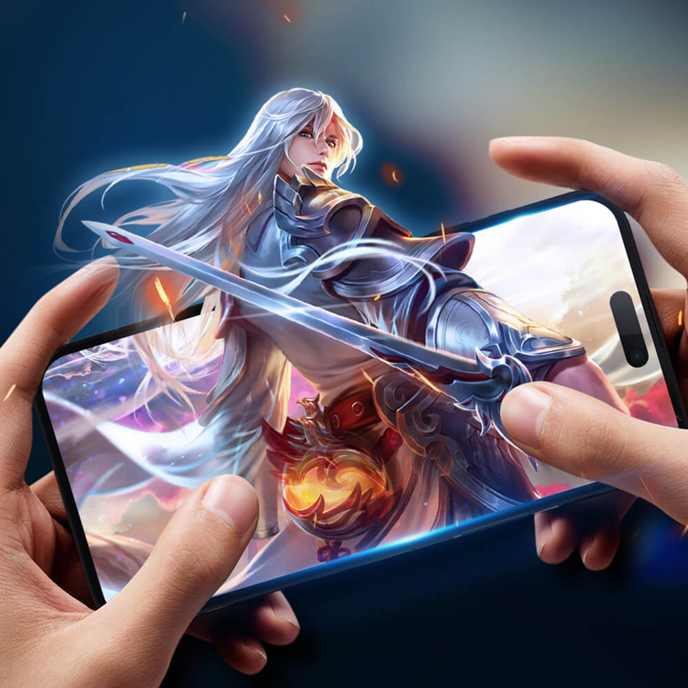 Dux Ducis iPhone 16 Plus 2.5D Glass Privacy 9H Full Screen Αντιχαρακτικό Γυαλί Οθόνης - Black
