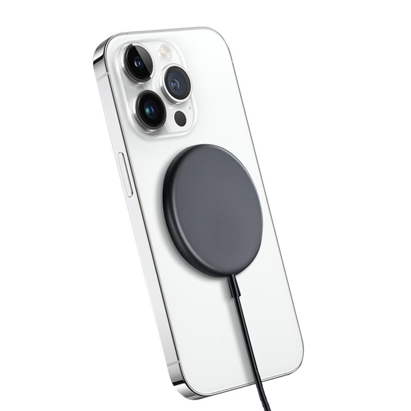 Crong MagSpot 15W Ασύρματος Φορτιστής MagSafe - Graphite