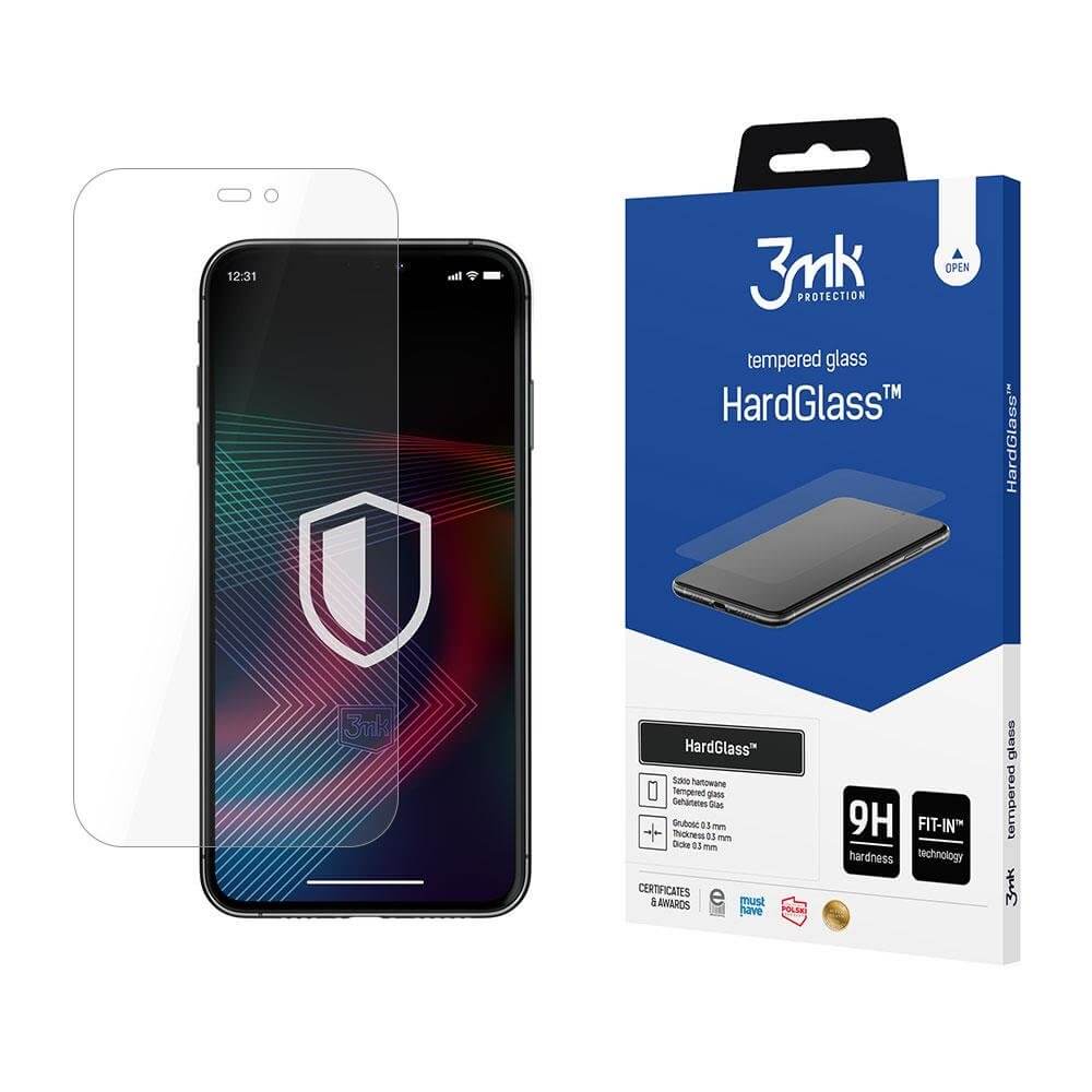 3MK iPhone 14 Pro Max HardGlass 0.30mm 9H Tempered Glass Αντιχαρακτικό Γυαλί Οθόνης - Clear