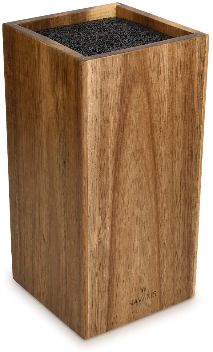 Navaris Ξύλινη Βάση Μαχαιριών από Ακακία - Straight - Brown - 48460.01.1