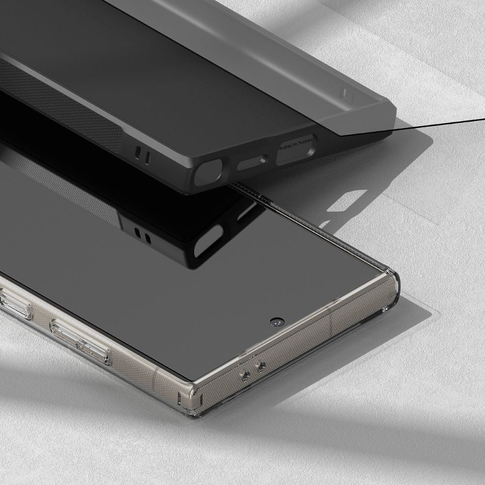 Ringke Samsung Galaxy S24 Ultra Easy Slide 2.5D 9H Case Friendly Αντιχαρακτικό Γυαλί Οθόνης - 2 Τεμάχια - Clear