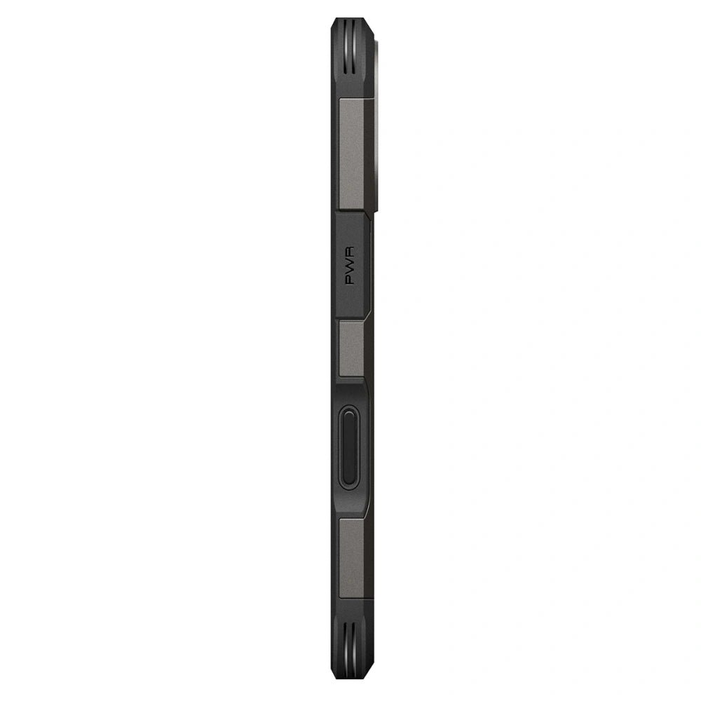 Spigen iPhone 17 - Tough Armor T Mag - MagSafe Σκληρή Θήκη με Πλαίσιο Σιλικόνης και Σταντ - Black
