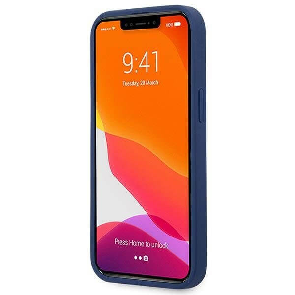 US Polo iPhone 13 Pro Max Silicone Collection Θήκη Σιλικόνης - Navy Blue / Navy - USHCP13XSFGV