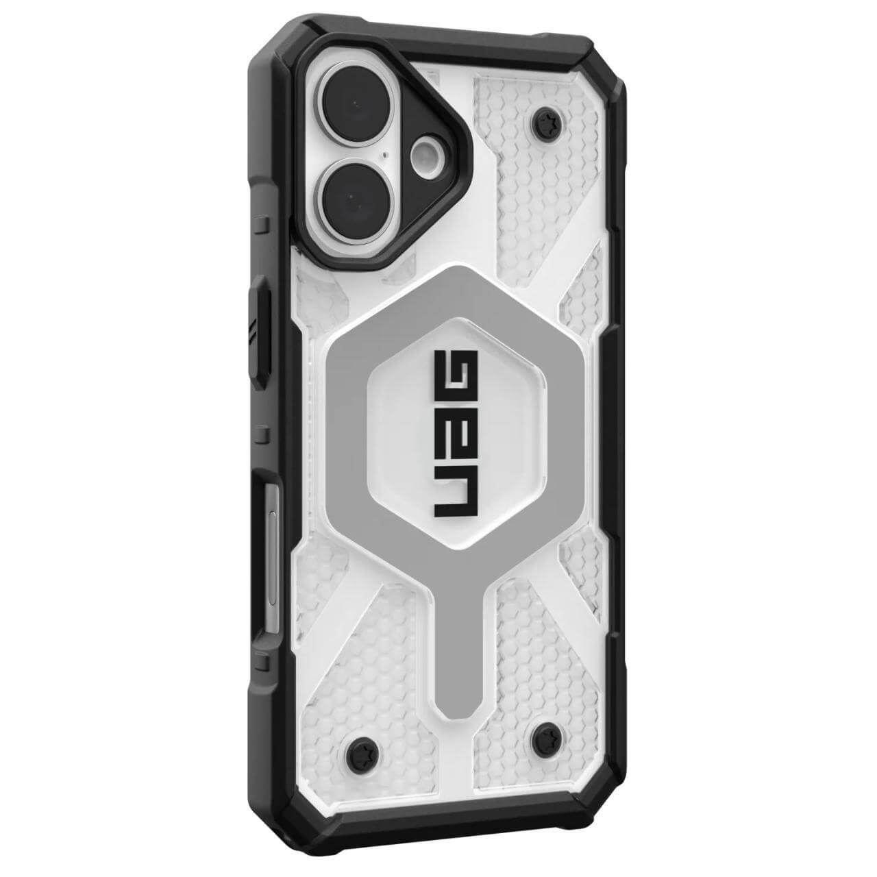UAG iPhone 16 Pathfinder Clear MagSafe Σκληρή Θήκη με MagSafe - Ice