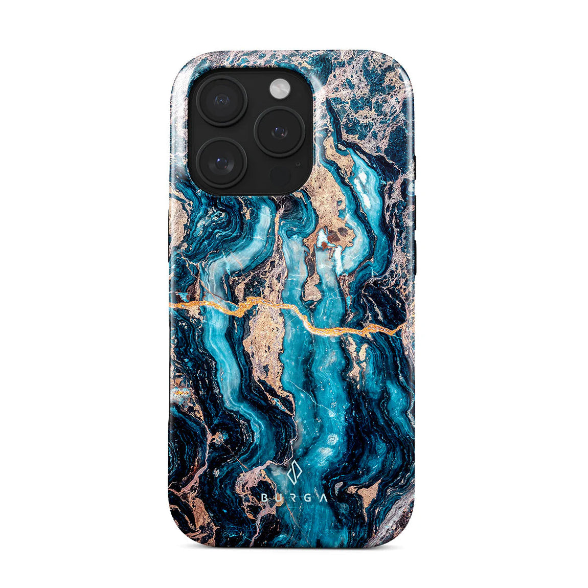 Burga iPhone 16 Pro Max Fashion Tough MagSafe Σκληρή Θήκη με MagSafe - Mystic River