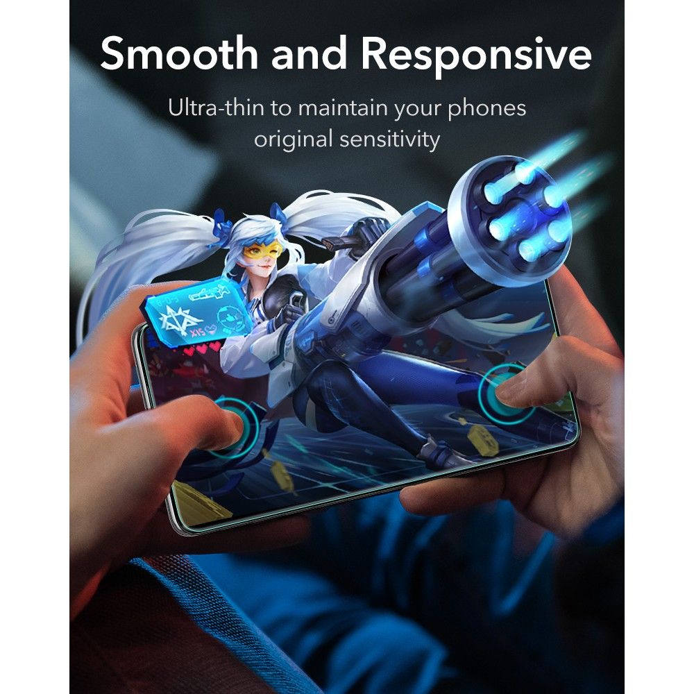 ESR Samsung Galaxy S22 Plus Liquid Skin Πολυμερές Φιλμ - 3 Τεμάχια - Διάφανη - likebrands.gr