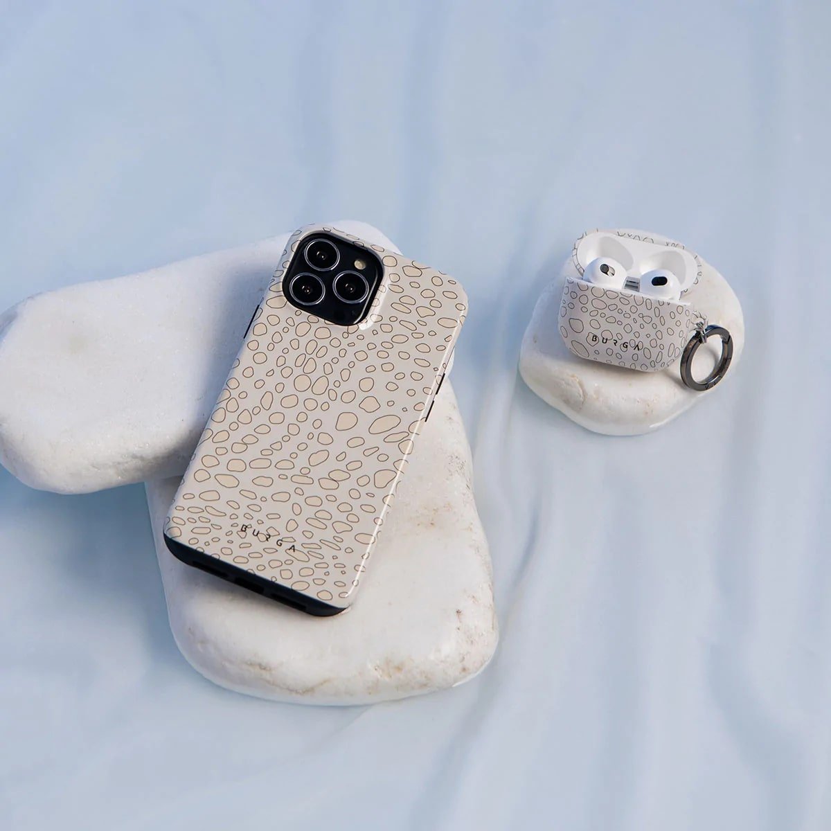 Burga iPhone 14 Plus Fashion Tough Σκληρή Θήκη - Sandstorm
