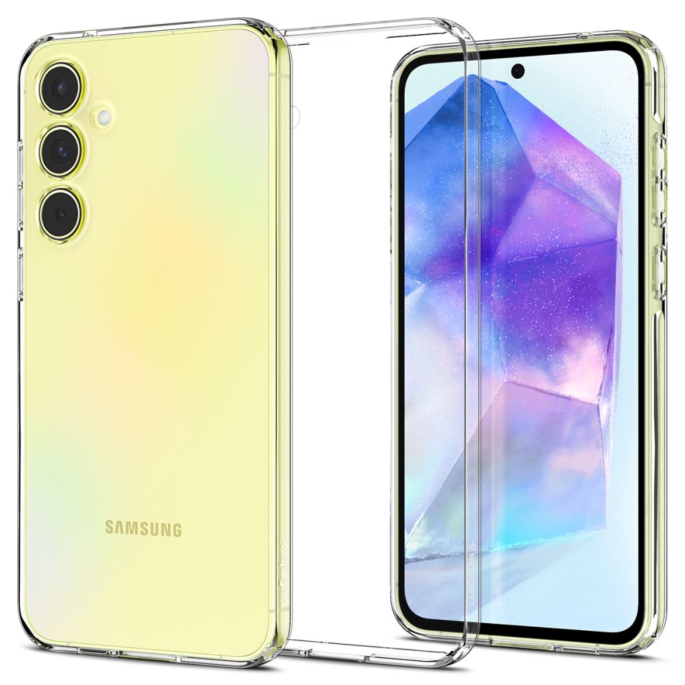 Spigen Samsung Galaxy A55 5G Liquid Crystal Θήκη Σιλικόνης - Crystal Clear