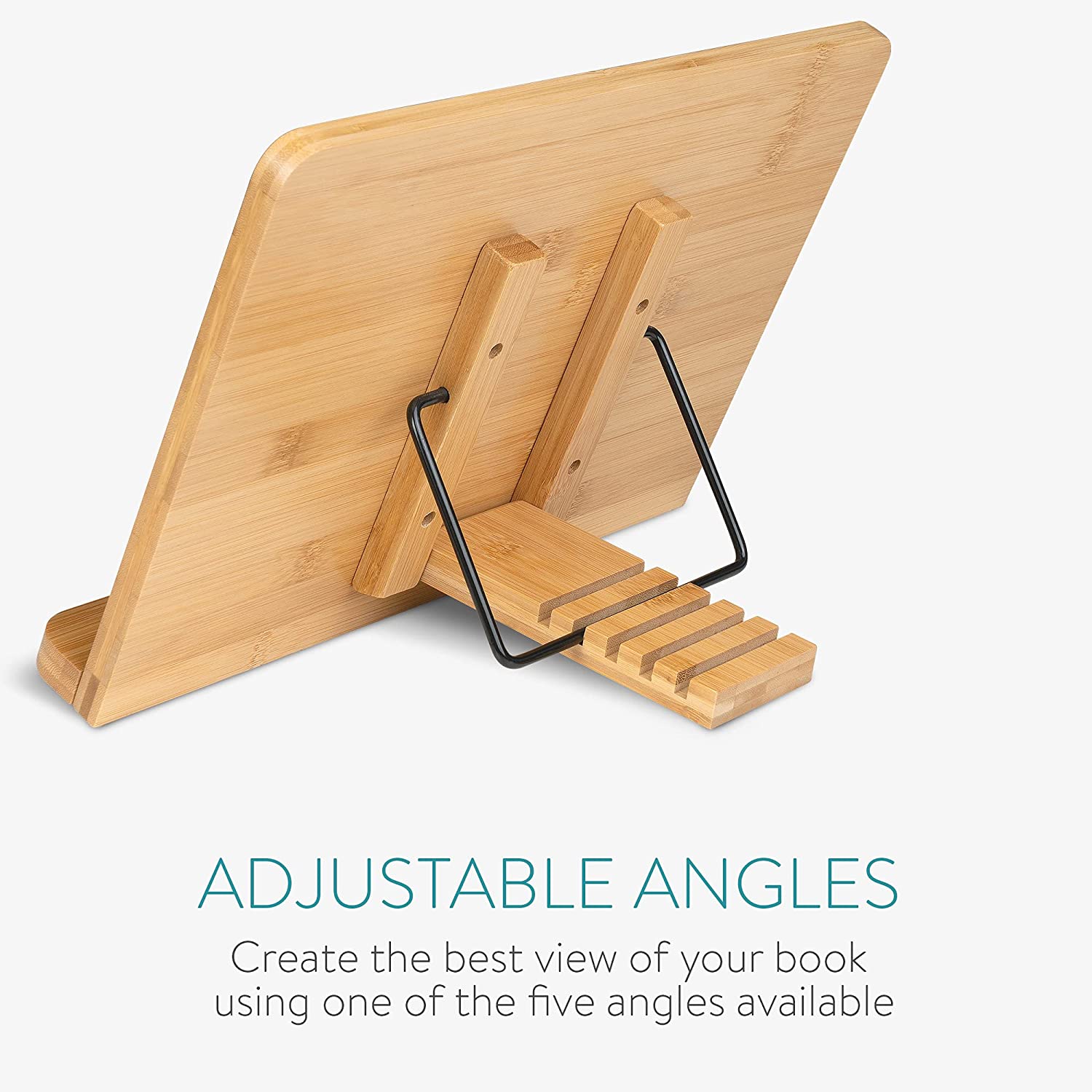 Navaris Βάση Στήριξης Βιβλίων και Τάμπλετ - Brown - 52801.2