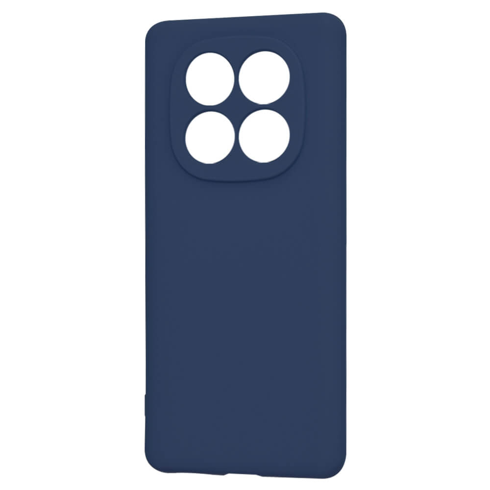 Techsuit Xiaomi Redmi Note 14 Pro 5G / Poco X7 SoftFlex Θήκη Σιλικόνης - Navy Blue