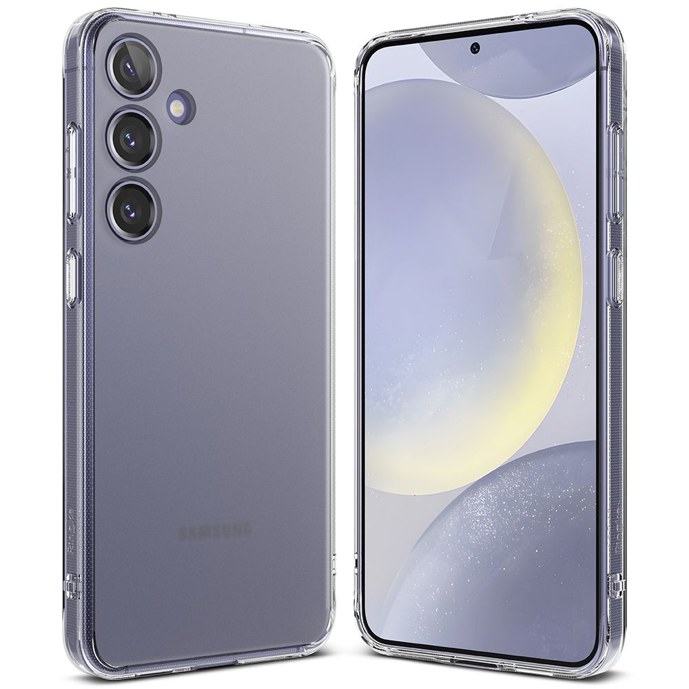 Ringke Samsung Galaxy S24 Fusion Σκληρή Θήκη με Πλαίσιο Σιλικόνης - Ματ Διάφανη