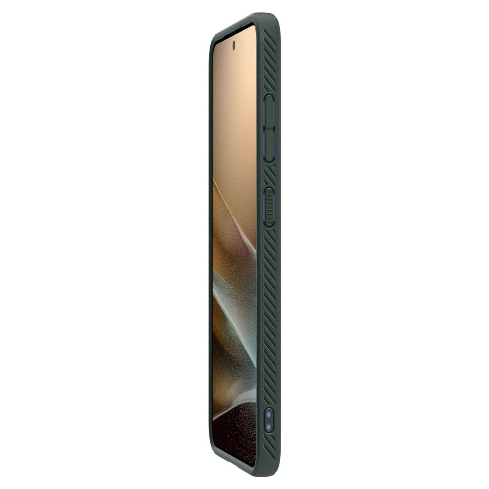 Spigen Samsung Galaxy S25 Liquid Air Θήκη Σιλικόνης - Abyss Green