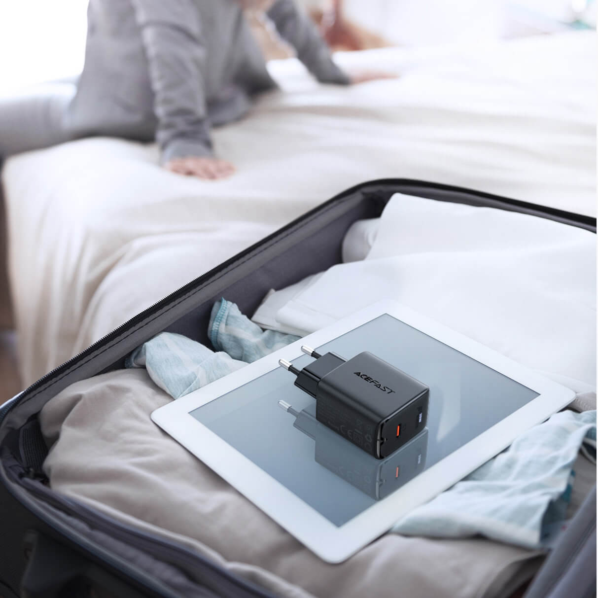 Acefast A1 20W Οικιακός Φορτιστής Γρήγορης Φόρτισης USB Type C - Black