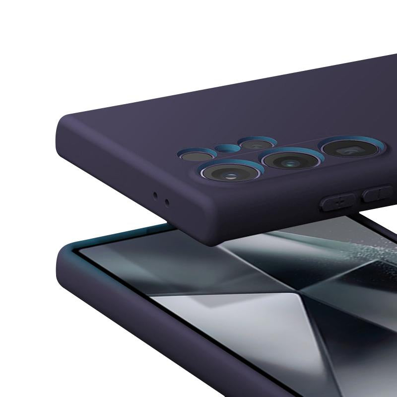 Crong Samsung Galaxy S24 Ultra Cover Θήκη Σιλικόνης - Purple