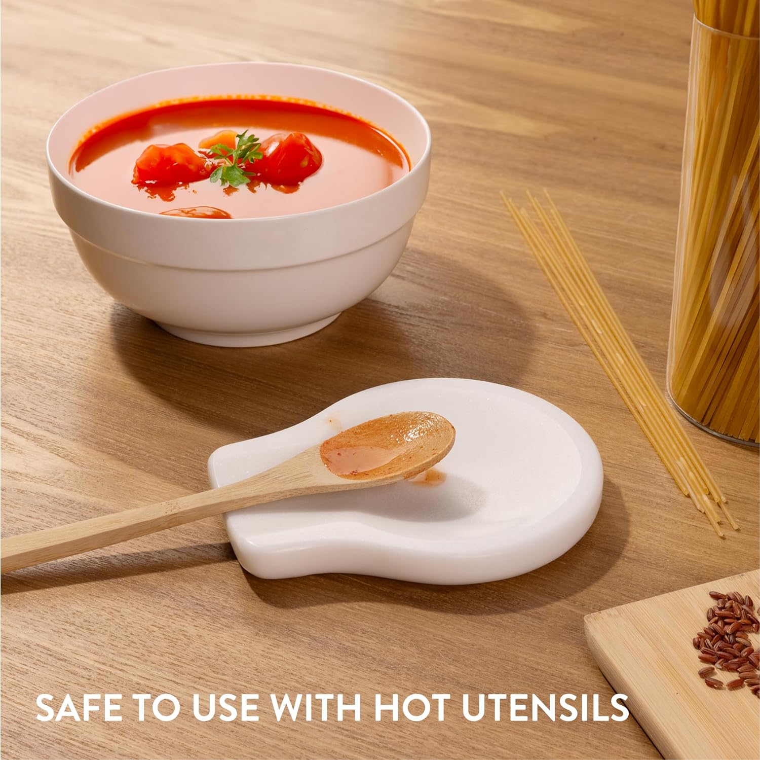 Navaris Σετ με 2 Μαρμάρινες Βάσεις Κουτάλας - Snow White - 61947.01