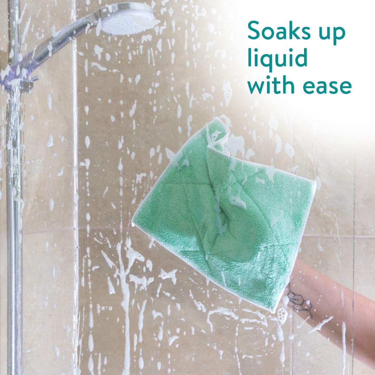 Navaris Σετ με 5 Πετσέτες Καθαρισμού και Γυαλίσματος - Green - 51036.05