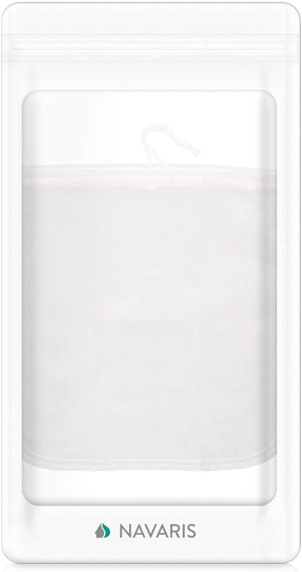 Navaris Organic Nut Milk Bag Σακούλα Γάλακτος - Large 30 x 30cm - White - 44348.03