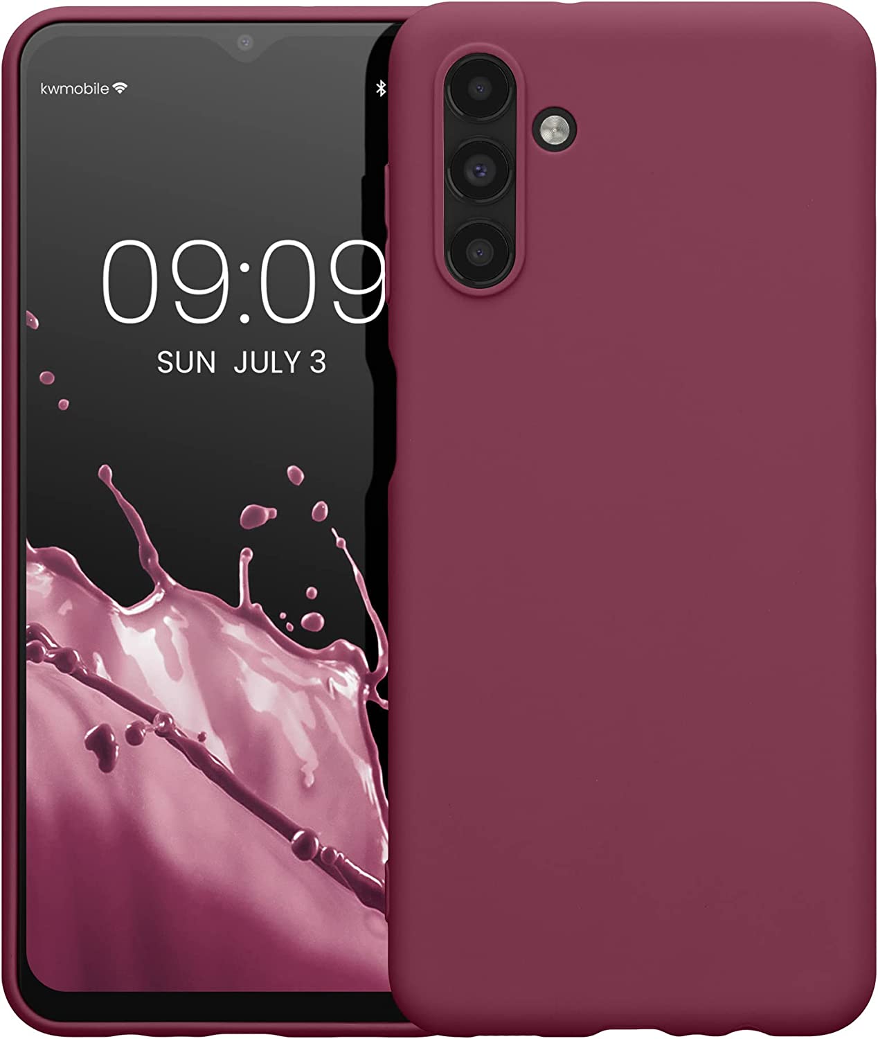 KW Samsung Galaxy A13 5G Θήκη Σιλικόνης TPU - Bordeaux Purple - 58919.187