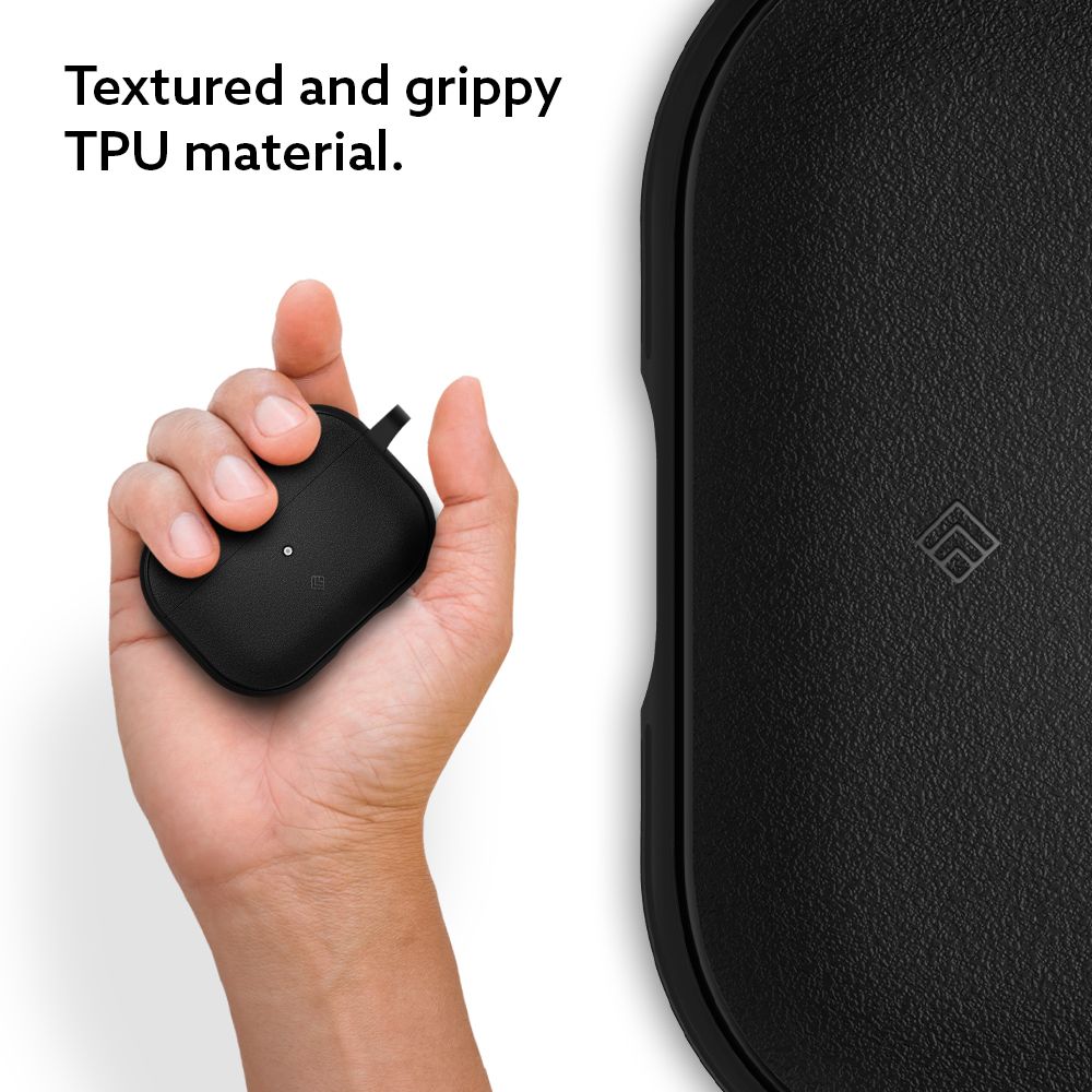 Caseology AirPods Pro 1 / 2 Θήκη Σιλικόνης - Vault - Matte Black