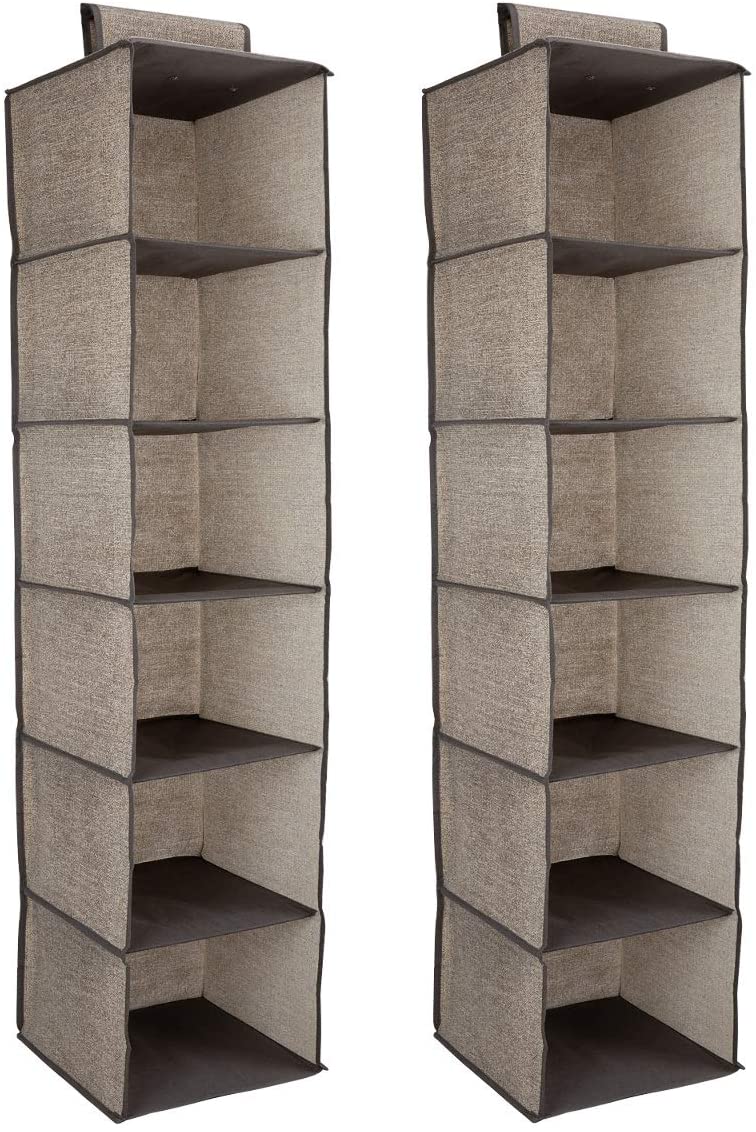 Navaris Πτυσσόμενη Ραφιέρα Ρούχων Set of 2 - Brown - 46267.05.2