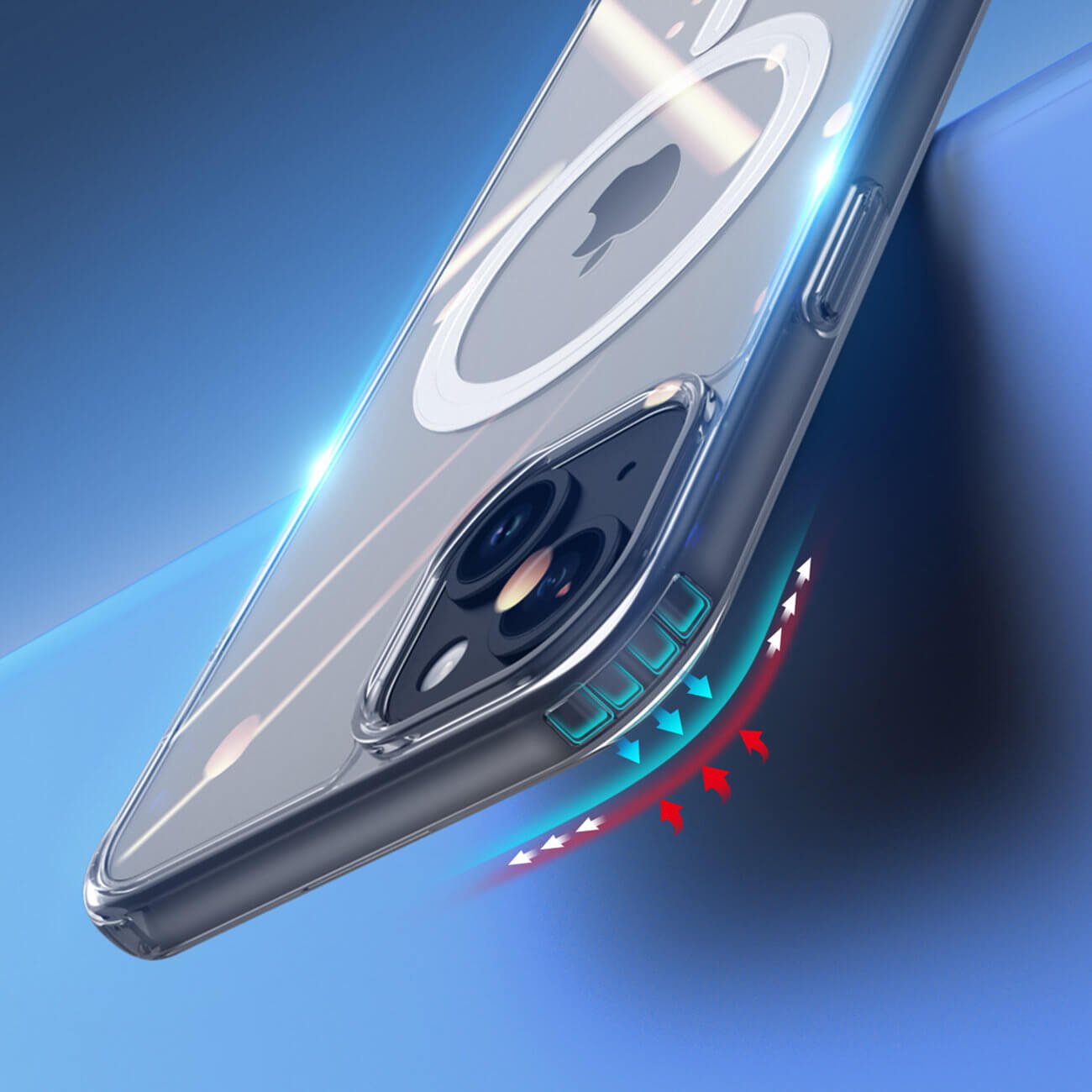 Dux Ducis iPhone 15 Clin Θήκη με MagSafe - Διάφανη