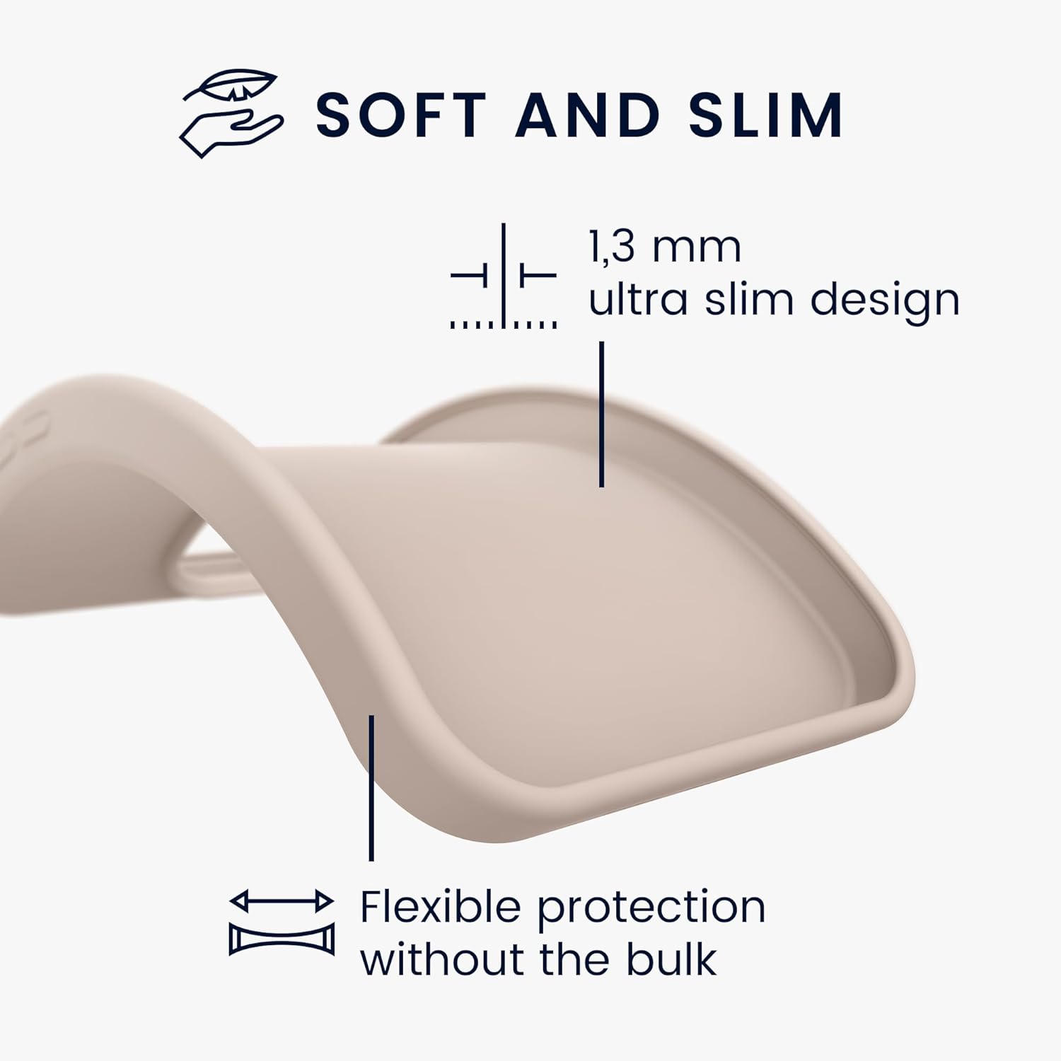 KW Xiaomi Redmi Note 13 Pro 5G / Poco X6 5G Θήκη Σιλικόνης TPU - Coconut Swirl