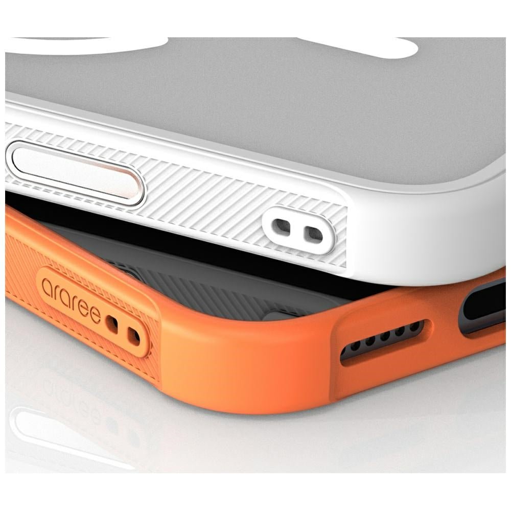 Araree iPhone 17 - Σκληρή Θήκη με Πλαίσιο Σιλικόνης - Duple M Armor MagSafe - White