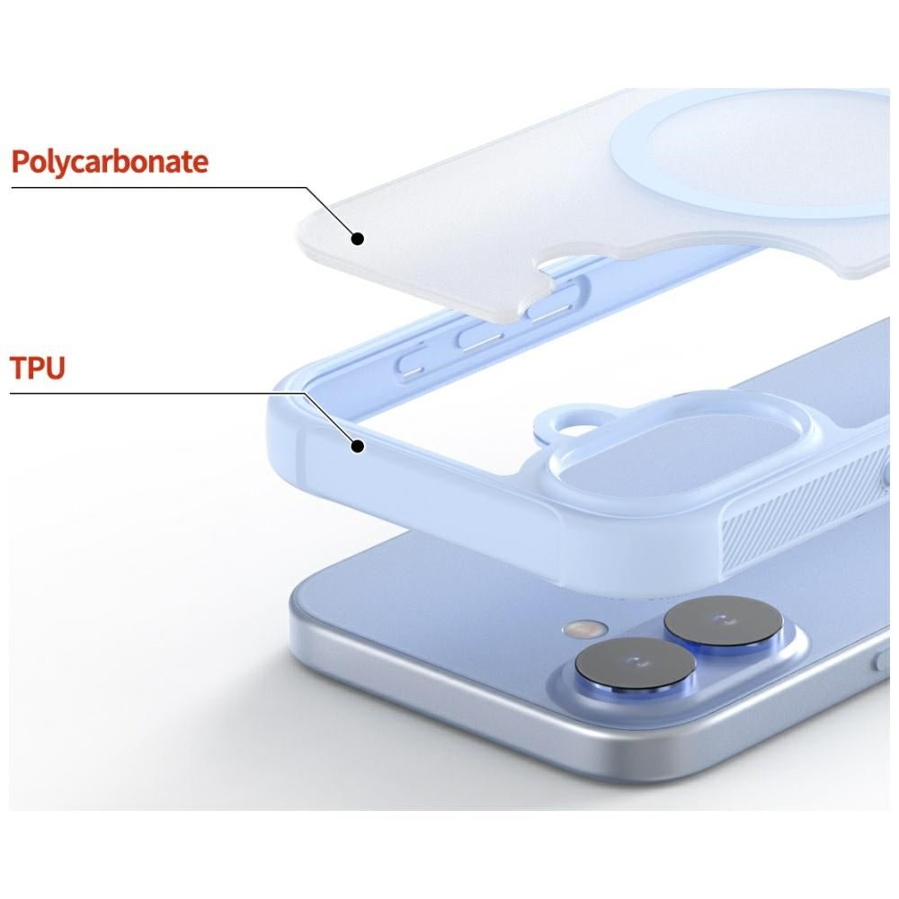 Araree iPhone 17 - Σκληρή Θήκη με Πλαίσιο Σιλικόνης - Duple M Armor MagSafe - White