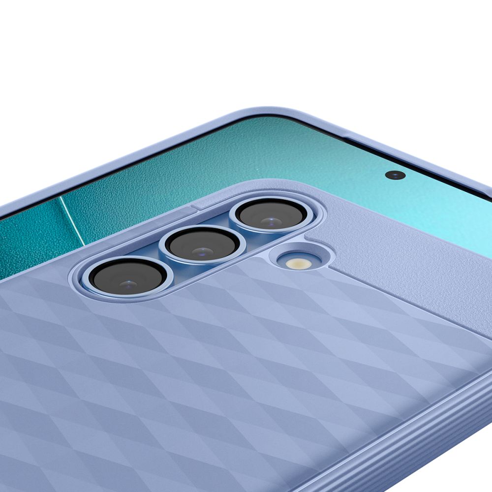 Spigen Samsung Galaxy S25 Plus - Parallax Mag Θήκη Σιλικόνης με Σκληρό Πλαίσιο και MagSafe - Purple Ish