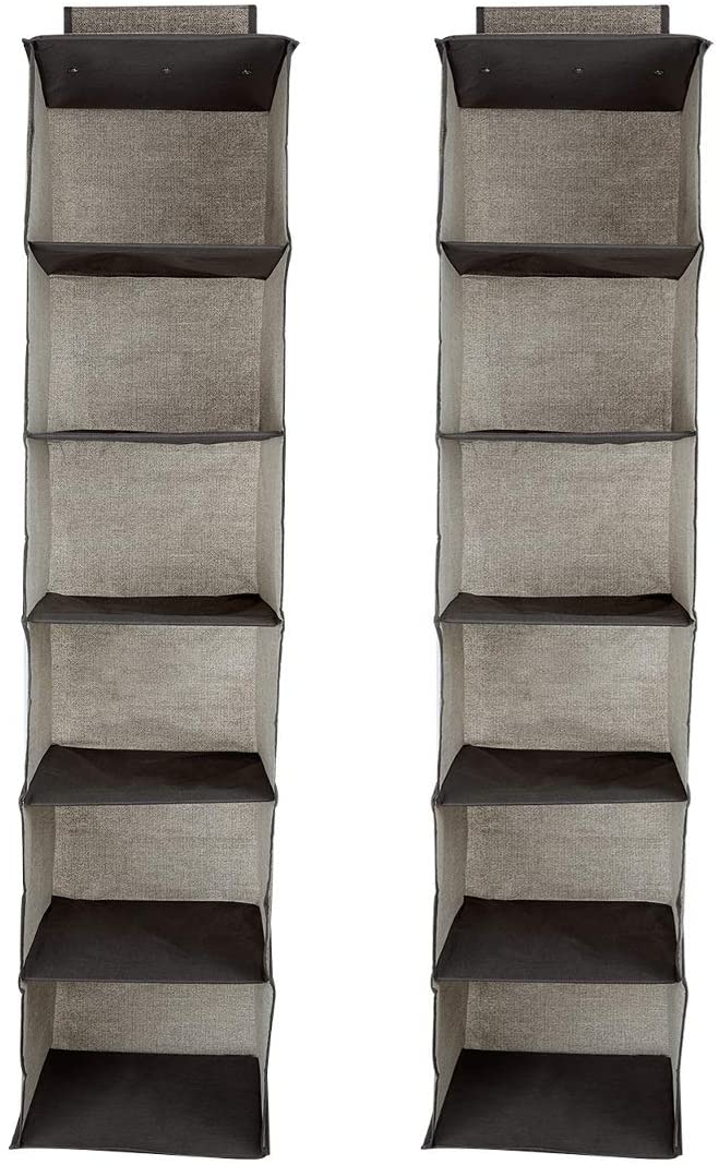 Navaris Πτυσσόμενη Ραφιέρα Ρούχων Set of 2 - Brown - 46267.05.2