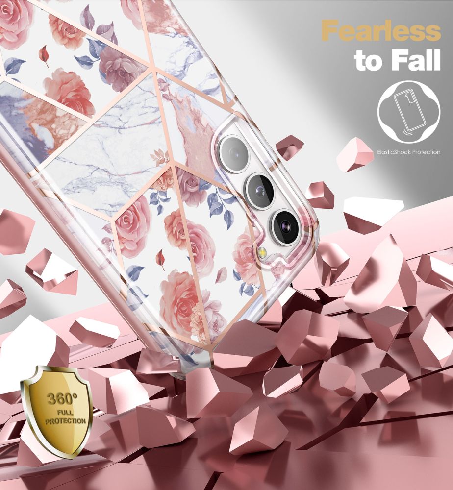 Tech-Protect Samsung Galaxy S23 Velar Θήκη 360 Full Body με Προστασία Οθόνης - Marble