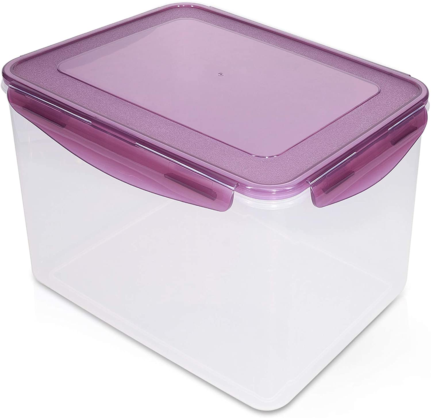 Navaris Δοχείο Αποθήκευσης Φαγητού με Καπάκι - Violet - 50790.01