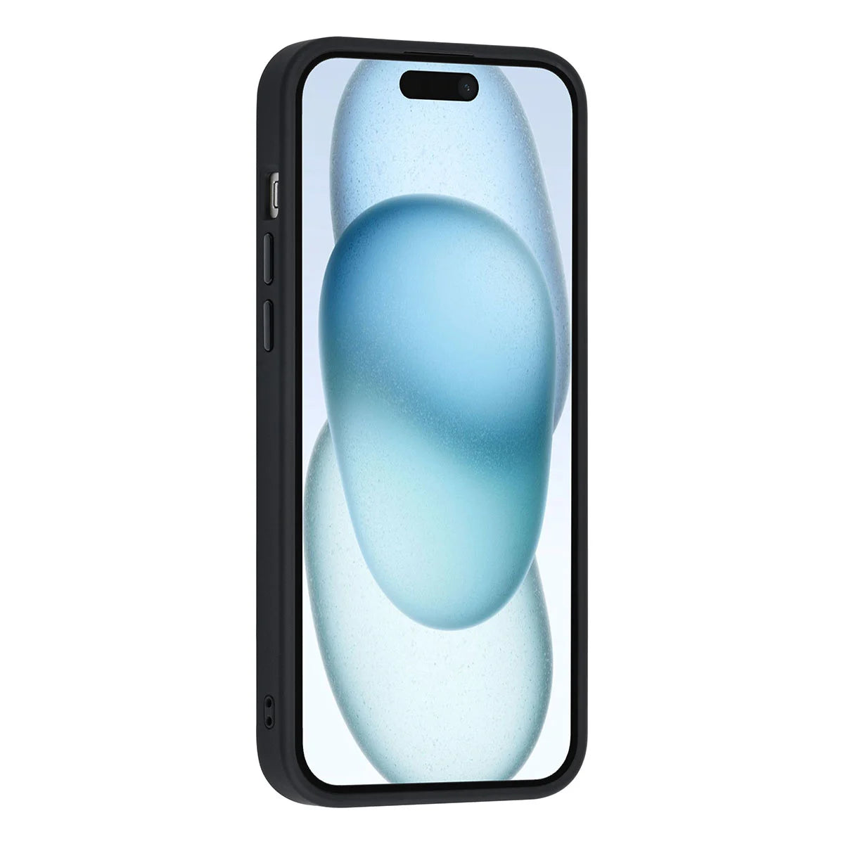 Tuniq iPhone 15 Plus / 14 Plus - Σκληρή MagSafe Θήκη με Περιστρεφόμενο Δαχτυλίδι Συγκράτησης - Ημιδιαφανή / Μαύρη