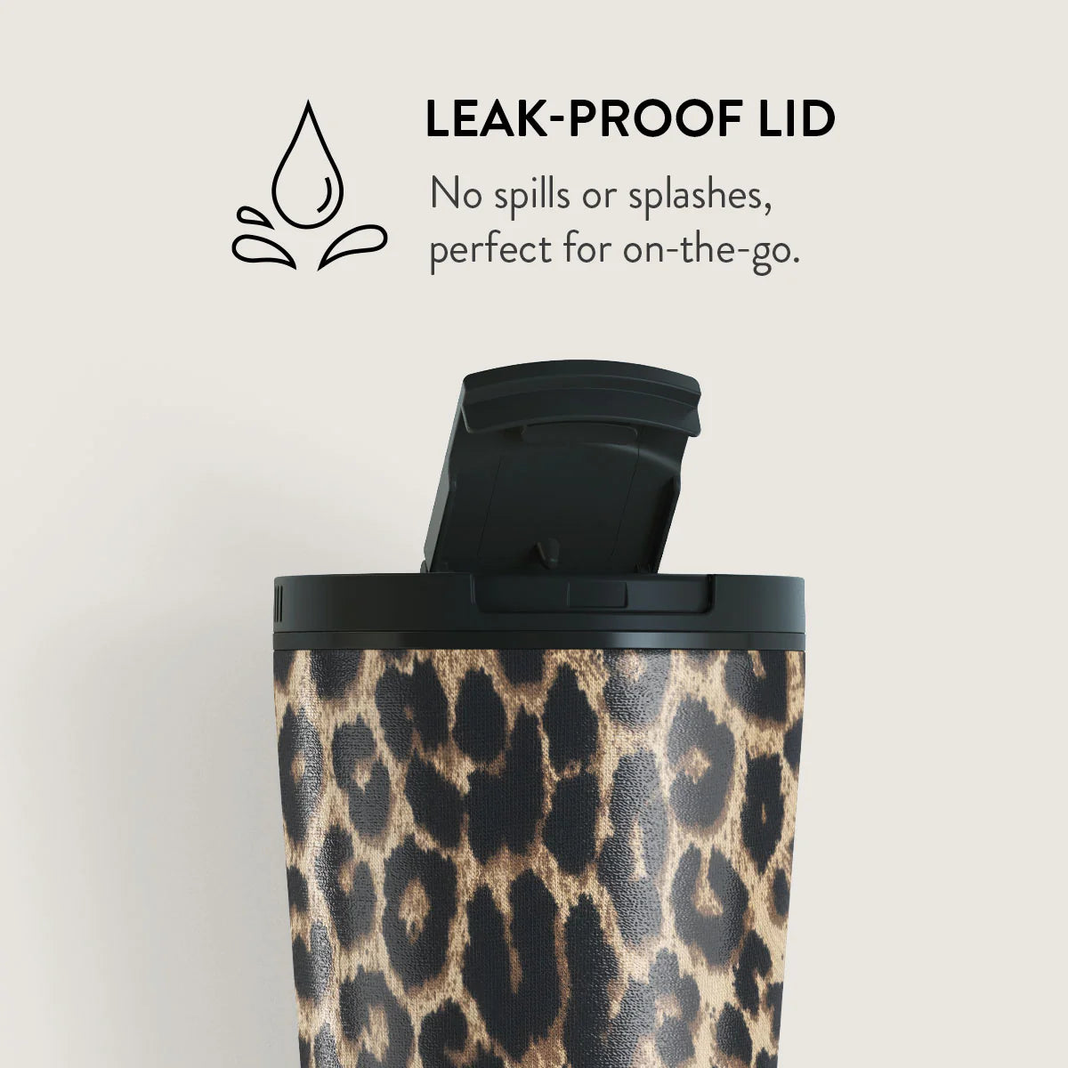 Burga Κούπα Θερμός από Ανοξείδωτο Ατσάλι - Flap Lid - 500ml - Player