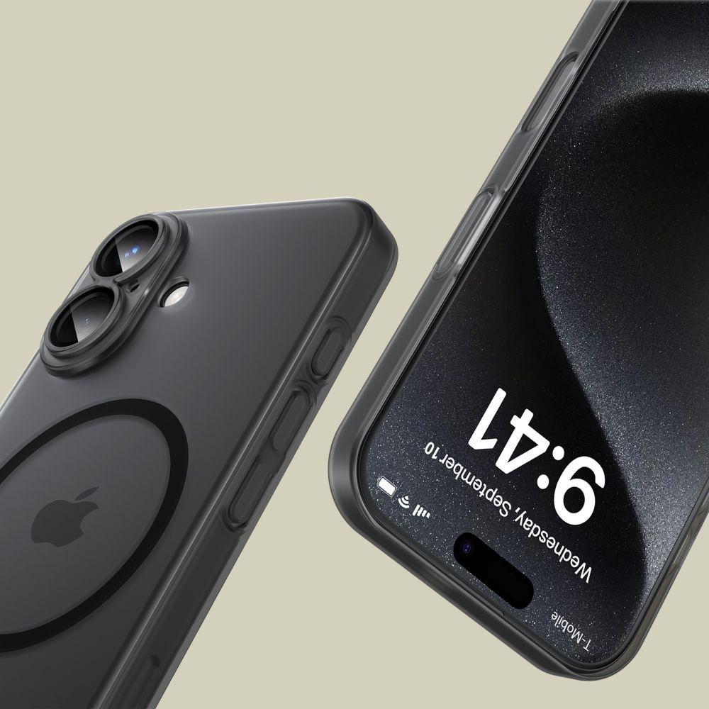 Tech - Protect iPhone 16 MagSlim - Σκληρή Θήκη με MagSafe - Matte / Black