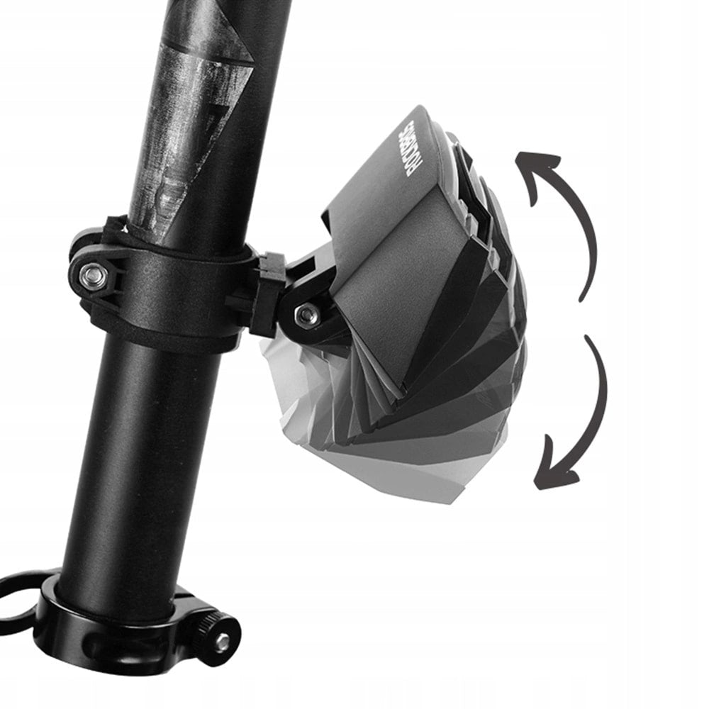 Rockbros LKWD-R1 Πίσω Φως Ποδηλάτου με Λέιζερ και Τηλεχειριστήριο - Black