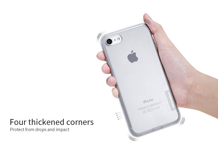 Nillkin Nature Ultra Slim - Θήκη Σιλικόνης για το iPhone SE 2022 / SE 2020 / 7 / 8 - Διάφανη