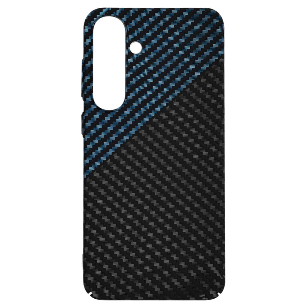 Techsuit Samsung Galaxy S25 Plus Σκληρή Θήκη Carbonite FiberShell - Blue Pulse