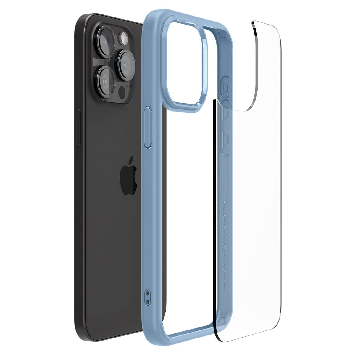 Spigen iPhone 15 Pro Max Ultra Hybrid Σκληρή Θήκη με Πλαίσιο Σιλικόνης - Sierra Blue