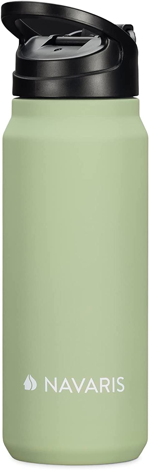 Navaris Μπουκάλι Νερού από Ανοξείδωτο Ατσάλι - 700ml - Green - 59216.2.07